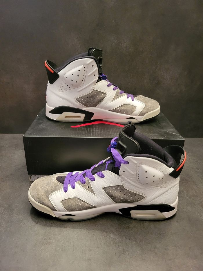 Air Jordan 6 Retro LTR Flint Flight Nostalgia White Black Infrared 23 Dark Concord - CI3125100 - Size : 48.5 🌈🌈 - photo numéro 2