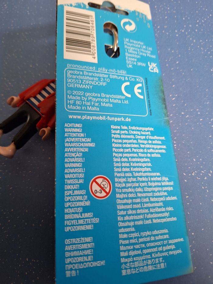 Figurine Playmobil porte-clés pirate FunPark - photo numéro 3