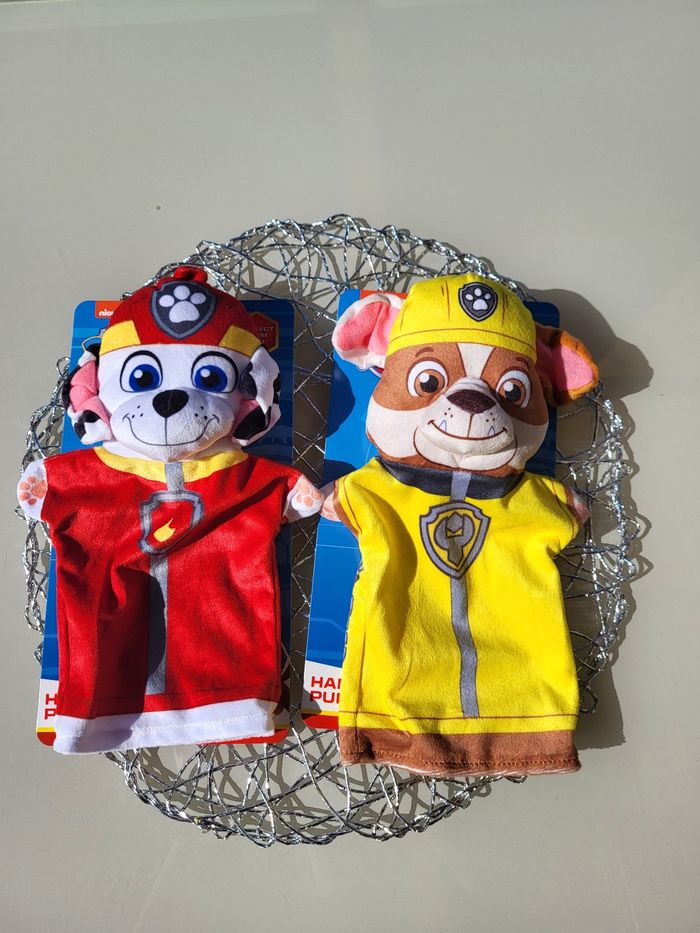 Lot marionnettes Pat patrouille - photo numéro 2