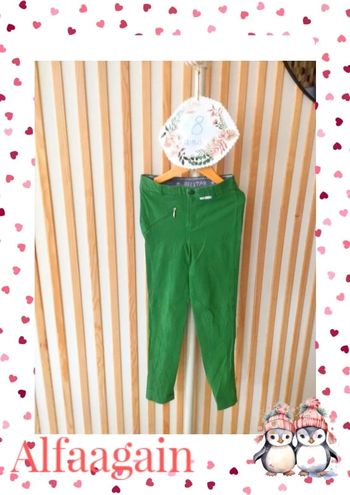 Pantalon vert équitation 8ans belstar