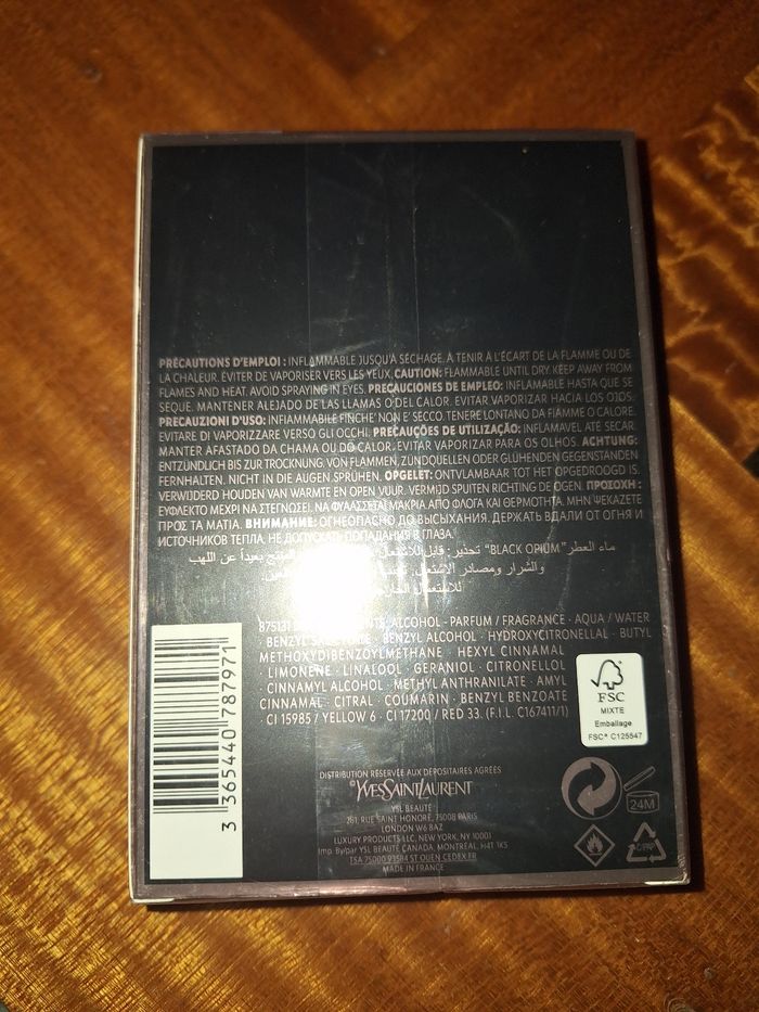 Vend parfum Black opium de YSL - photo numéro 2