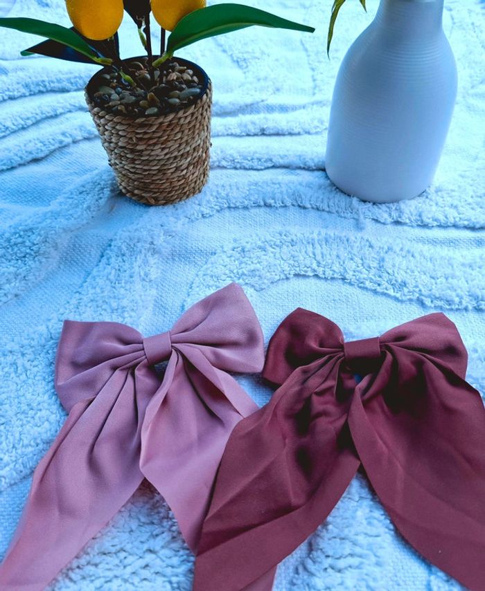 Barrette Noeuds cheveux - photo numéro 3