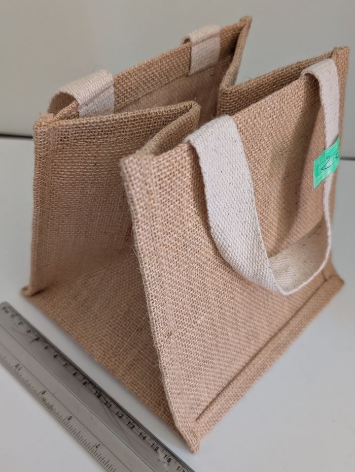 Sac jute brun - photo numéro 2
