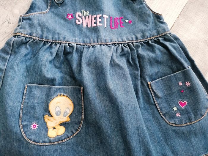 Robe en jeans  T 9 mois 👶 - photo numéro 3
