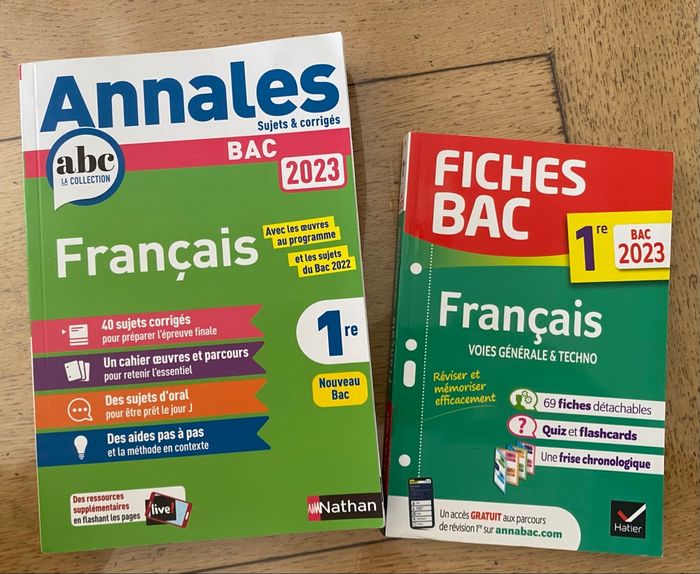 Livres scolaires première français