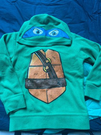 Polaire tortue ninja 5 6 ans