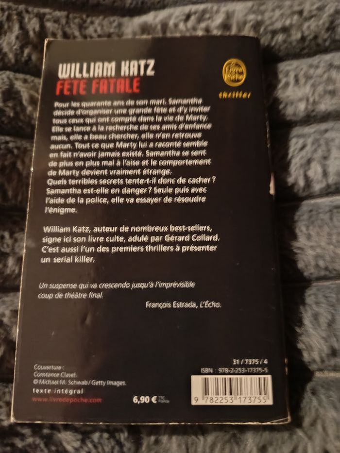 Livre fête fatale de katz - photo numéro 2