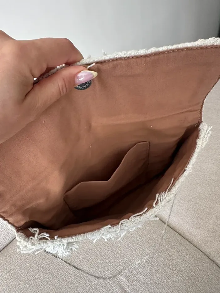 Pochette macramé et sequins bohème 🐚 - photo numéro 3