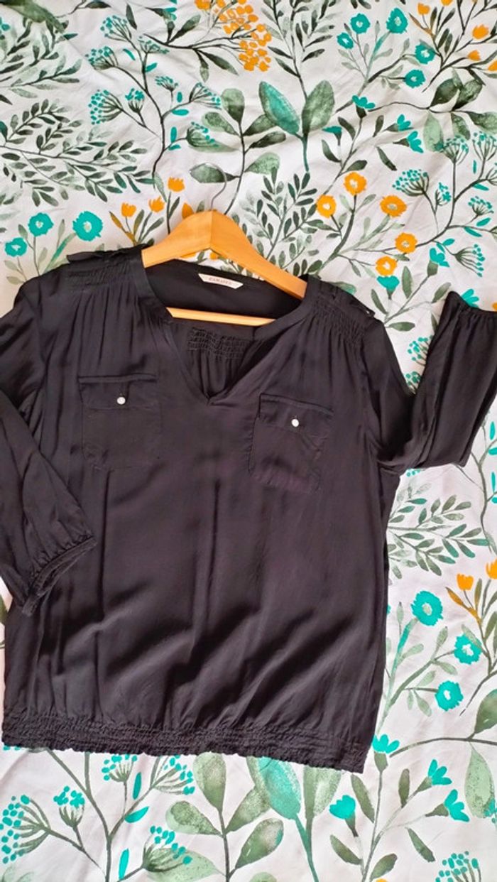 Blouse noir T38 - photo numéro 2