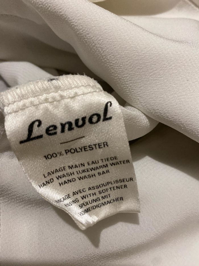 Blouse l’envol vintage blanche 80 - photo numéro 5