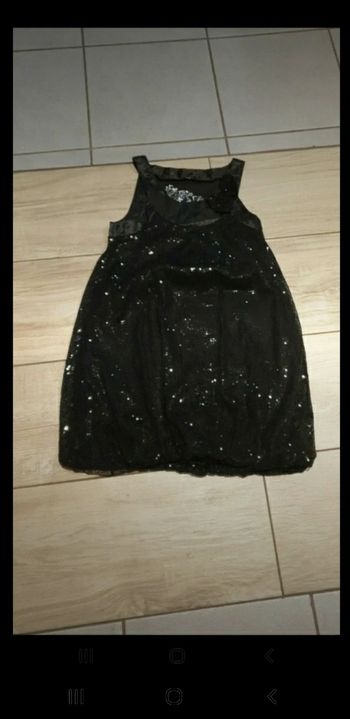 Robe paillettes fille 10 ans