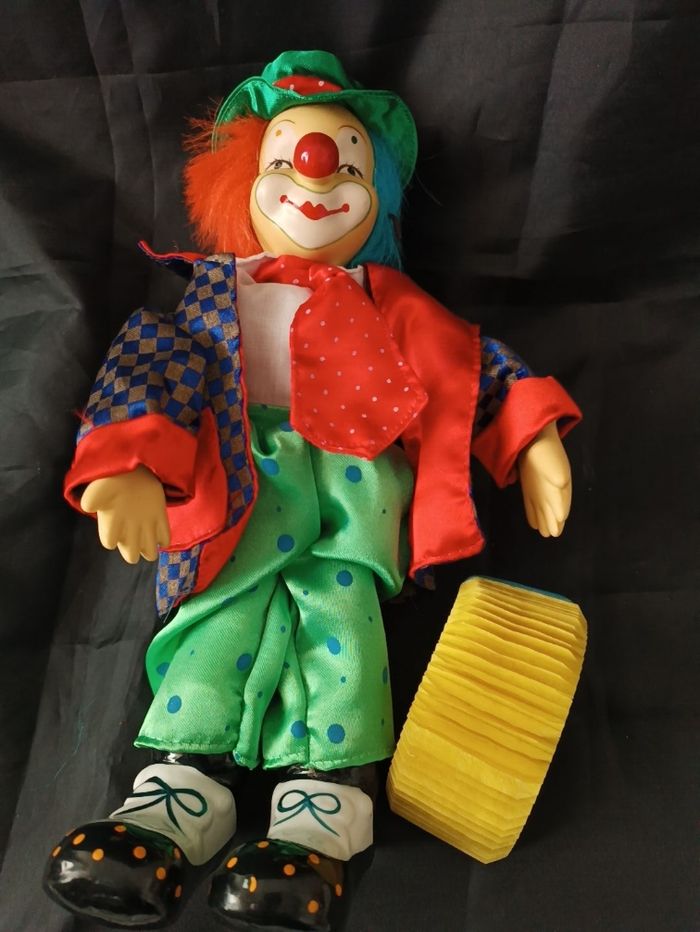 Clown musical porcelaine - photo numéro 7