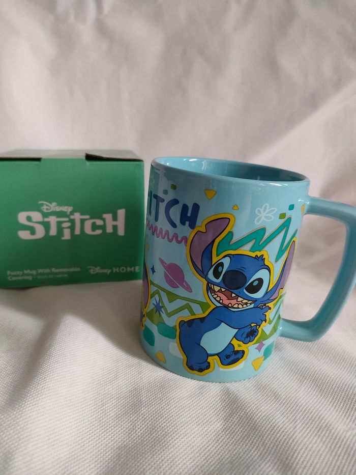 Stitch Fuzzy Mug 440ml - photo numéro 3