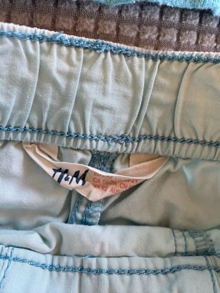 Ensemble polo t-shirt + short 24 mois 2 ans - photo numéro 5