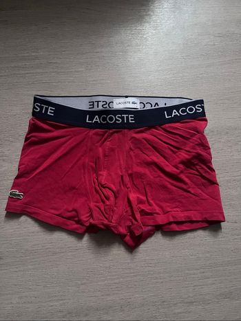 Calecon Lacoste porté