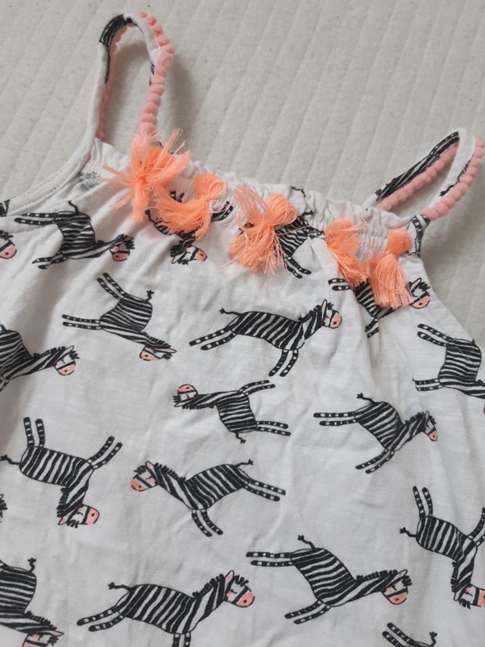 Combishort zèbre Pat & Ripaton 24 mois - photo numéro 2