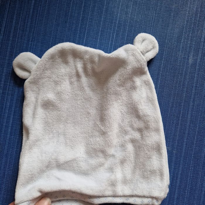 1/3 mois bonnet bleu - photo numéro 2