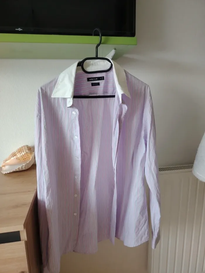 Lot 3 chemises hommes taille L - photo numéro 7