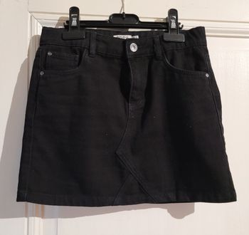 Jupe noire jean 