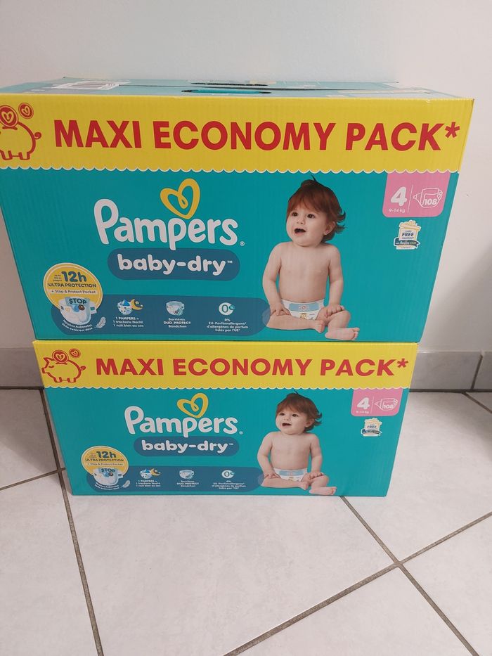 Couche pampers max packs. Taille 4 - photo numéro 2