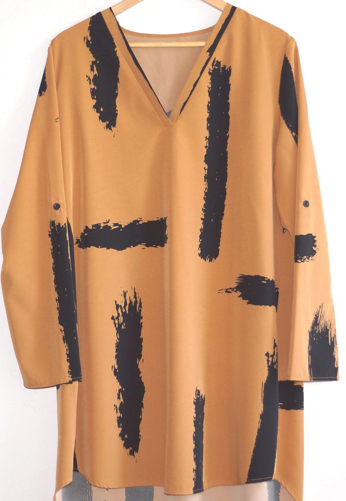 Robe tunique asymétrique - photo numéro 3