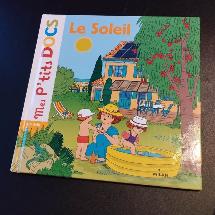 Livre enfant mes p'tits docs le Soleil ☀️