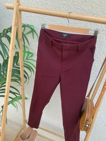 Pantalon Jennyfer bordeaux