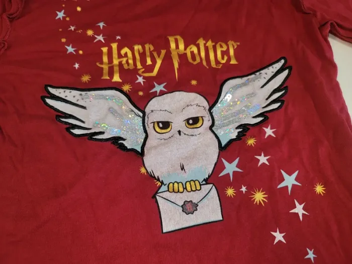 Haut bordeaux manches longue harry Potter 12 ans be - photo numéro 3