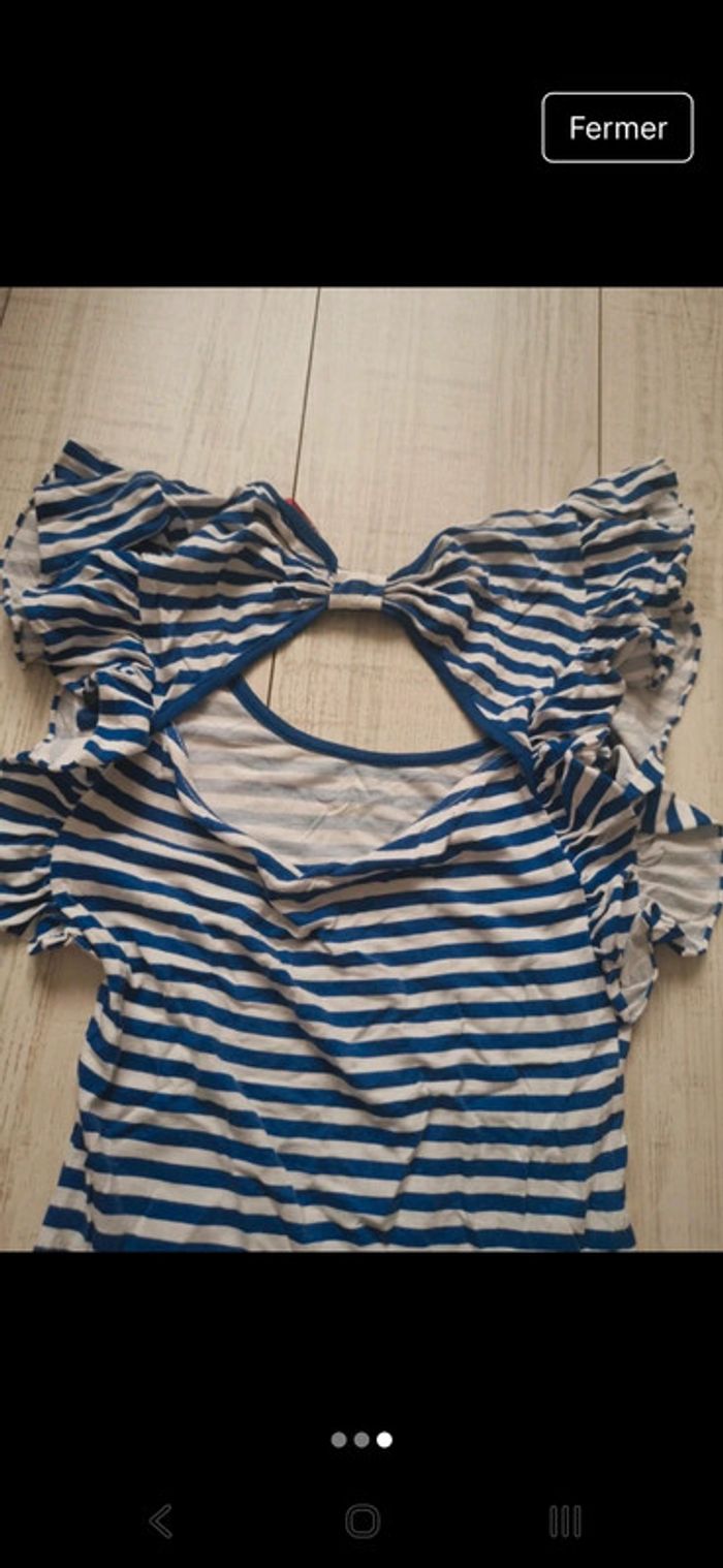 Tee-shirts Marinière Jennifer taille S - photo numéro 3