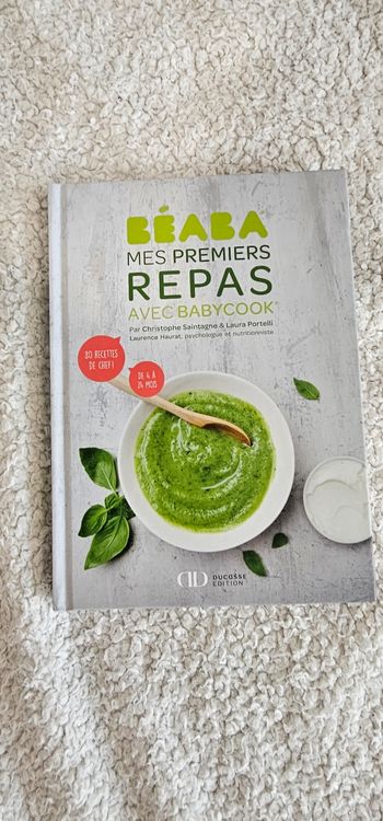 Livre Mes Premiers repas avec Babycook 