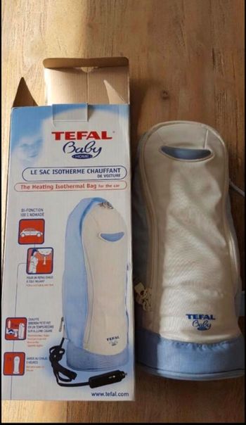 Chauffe biberon de voiture et son sac isotherme
