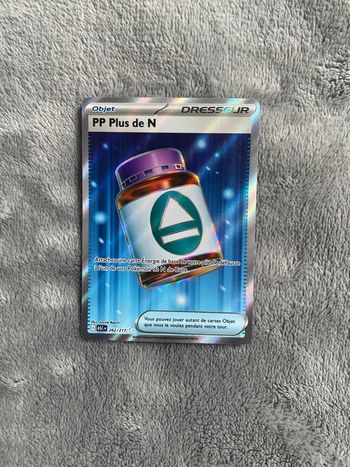Carte Pokemon PP plus de N 262/217