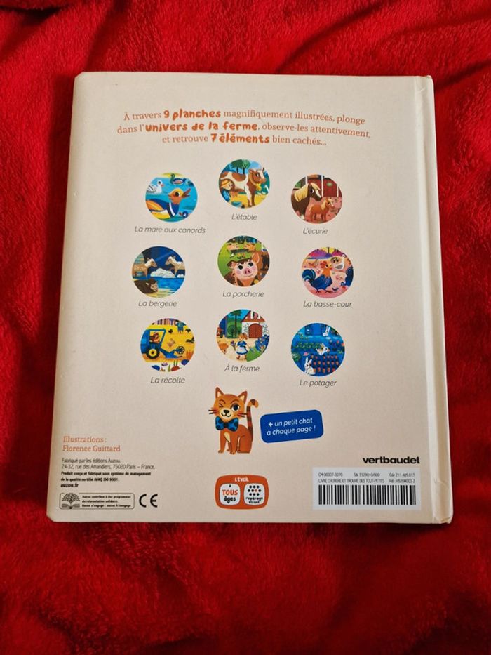 Livre cherche et trouve des tout petits à la ferme - photo numéro 2