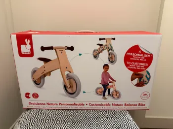 Janod - Draisienne Nature Transformable et évolutive de 3 à 6 ans