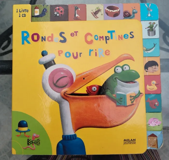 Ronds et comptines pour rire avec Cd - photo numéro 1