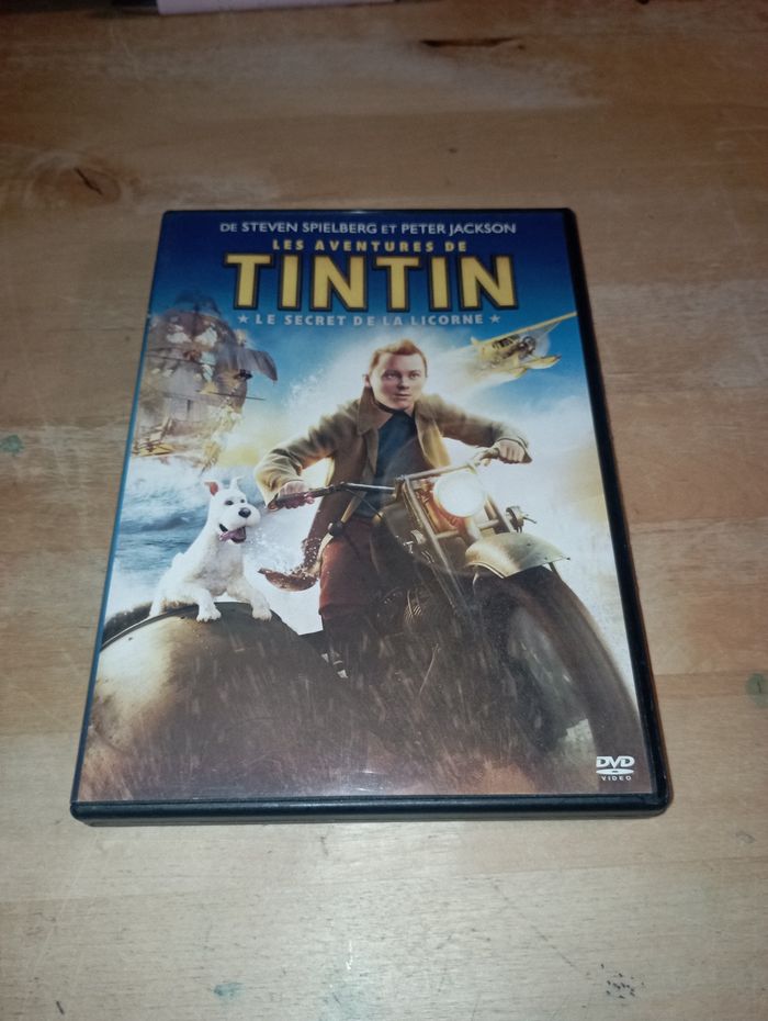 DVD Les aventures de tintin
