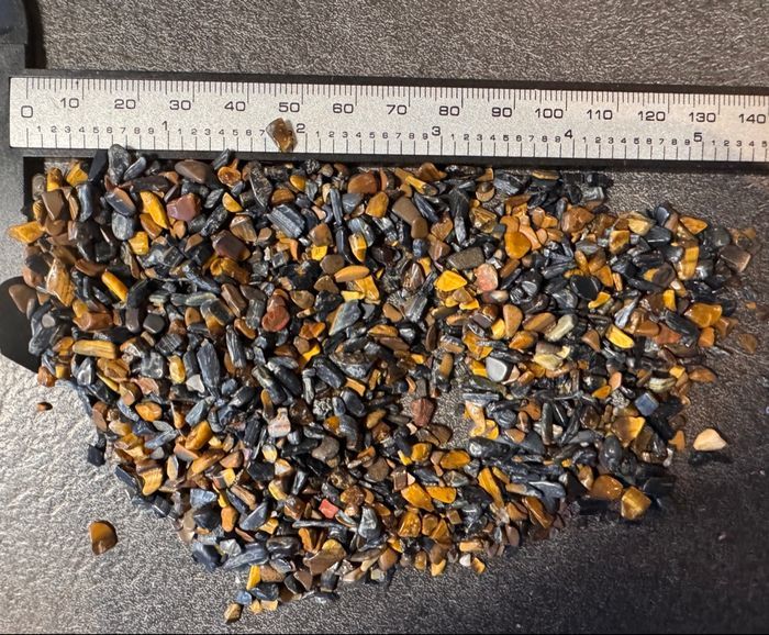 Sachet 90g Œil de faucon – pierres polies - photo numéro 4