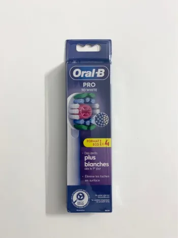 Pack De 4 - Oral-B Pro 3D White Brossettes