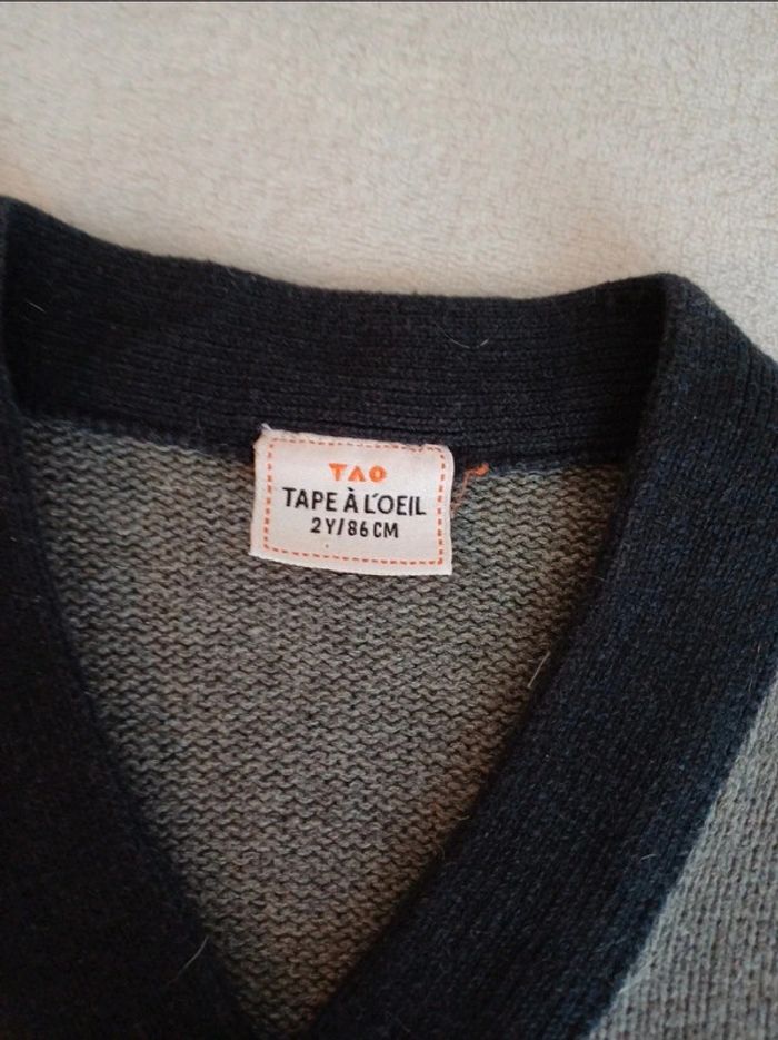 Gilet et sous pull 2 ans TAO - photo numéro 4