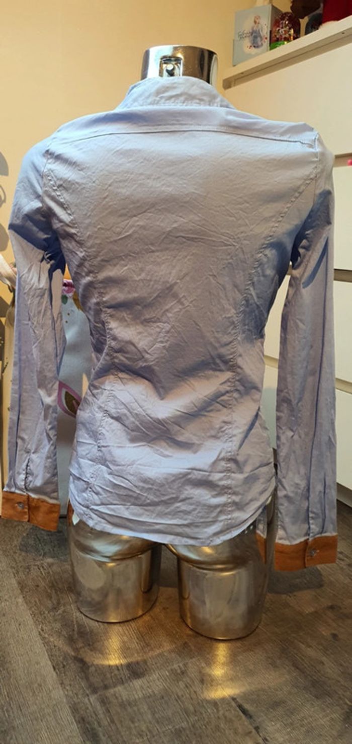 Chemise bleu ciel - photo numéro 4