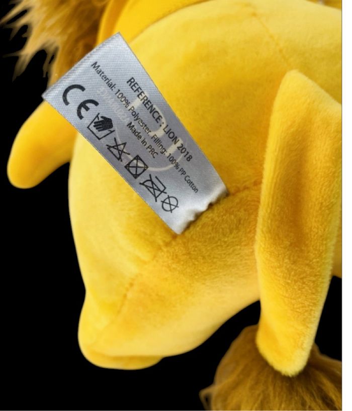 ❤️ Doudou Peluche Lion Jaune LCL Tour De France Vélo Cyclisme Mascotte 2018 - photo numéro 3