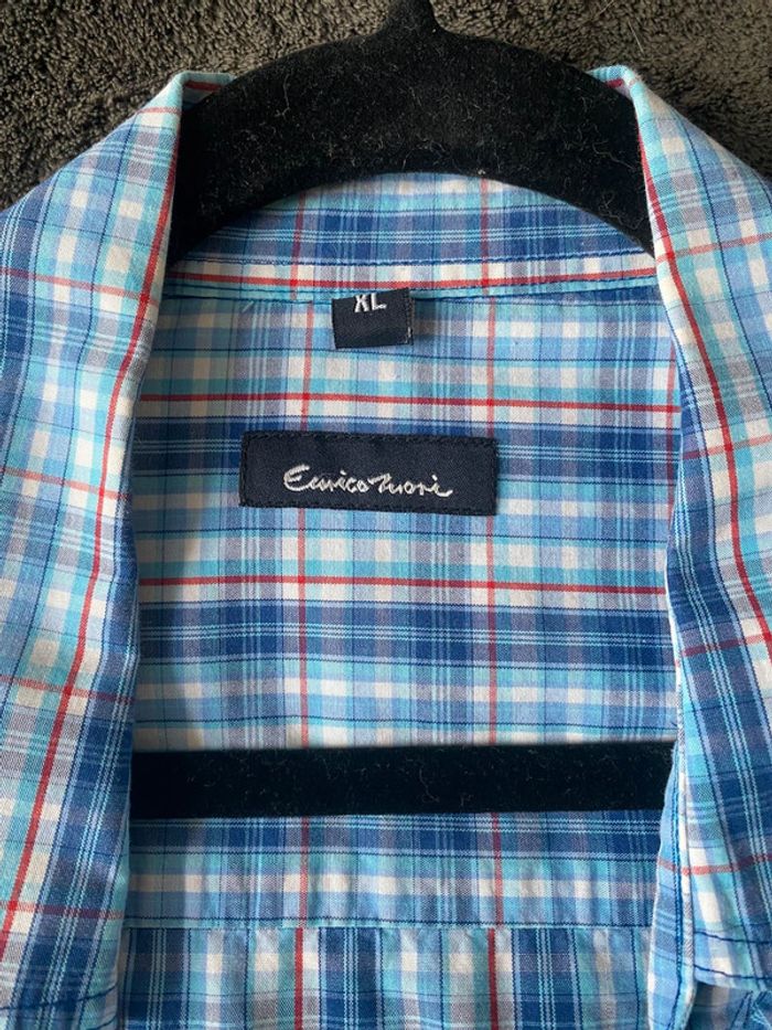 Chemise à carreaux manches courtes - photo numéro 2