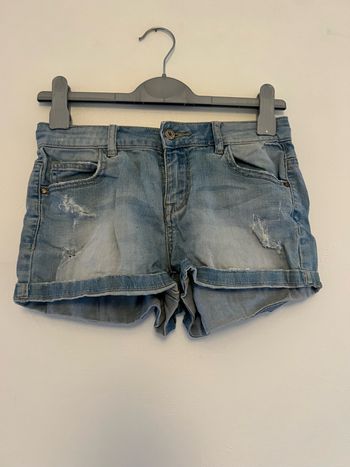 Short en jeans