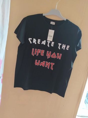T-shirt noir
