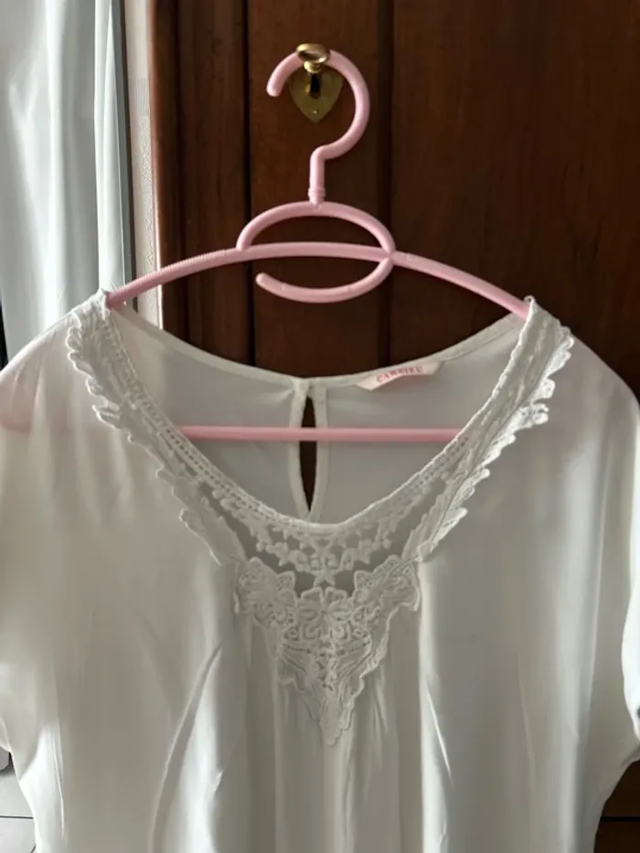 Robe blanche légère - photo numéro 2