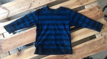T-shirt manches longues réversible