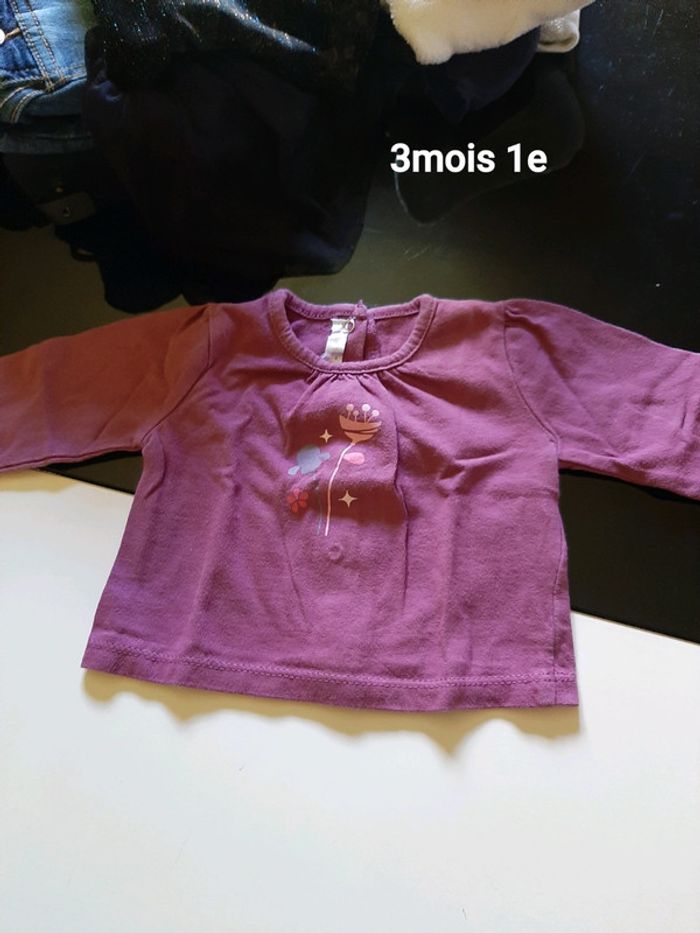 T-shirt Manche longue 3mois