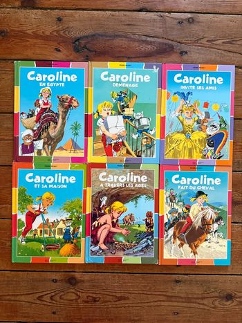 Bords couleurs - Lot de 6 livres bd albums Caroline Pierre Probst damiers