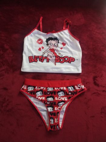 Ensemble neuf betty boop XS 