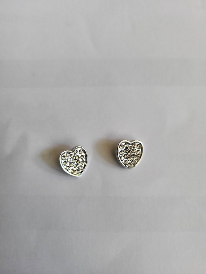 Boucles d'oreilles coeur - photo numéro 2